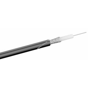 Goobay RG-59 koaxiális kábel 75Ohm 6, 2mm belsővezető 0, 6mm rézbevonatos acél dupla árnyékolás kép