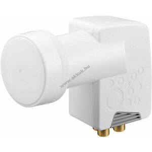 Goobay univerzális Quad LNB digitális DVB-S2 4 kimenetes SAT-LNB 8K 4K UHD HDTV 3D kép