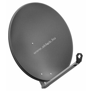 Goobay 80cm alumínium parabolaantenna egy-/többfelhasználós különösen stabil feedkarral kép