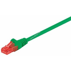Goobay CAT6 U/UTP patchkábel 2m zöld CCA 2xRJ45 kép