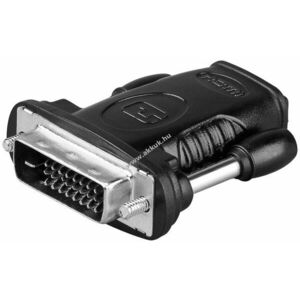 Goobay HDMI aljzat (A típus) - DVI-D dugó Dual-Link (24+1 tű) adapter kép
