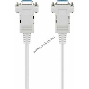 Goobay D-SUB 9 tűs aljzat/aljzat nullmodem RS-232 kábel 2m kép