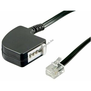 Goobay TAE-F aljzat > RJ11/RJ14 adapter (6P4C) kép