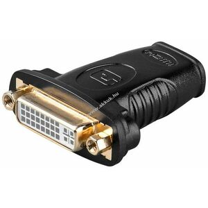 Goobay HDMI aljzat (A típus) > DVI-I aljzat Dual-Link (24+5 pin) adapter kép