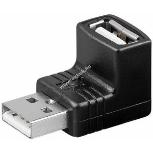 Goobay USB-A adapter 90° USB2.0 480Mbit/s 0, 5A 2, 5W kép