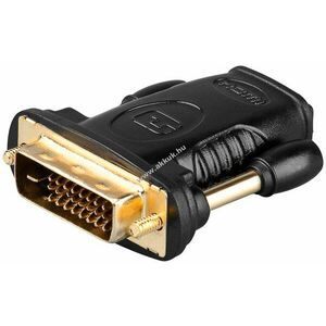 Goobay HDMI aljzat (A típus) > DVI-D dugó Dual-Link (24+1 pin) adapter kép