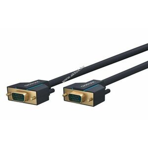 Clicktronic Premium VGA-kábel 1x VGA dugó - 1x VGA dugó 3m SXGA@75Hz kép