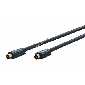 Clicktronic koaxiális kábel 20m >95dB 24karátos aranyozott csatlakozók 75Ω prémium kép