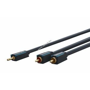 Clicktronic 3, 5mm AUX-RCA (cinch) adapterkábel sztereó 1x3, 5mm 2xRCA (cinch) 7, 5m OFC kép