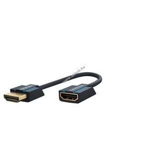 Clicktronic High-Speed HDMI szögadapter 0.1m 4K50/60Hz Ethernet aranyozott érintkezők kép