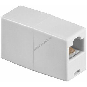 Goobay ISDN-adapter RJ45 aljzat (8P8C) > RJ45 aljzat (8P8C) fehér kép