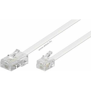 Goobay telefonkábel RJ45 (8P4C) > RJ11/RJ14 (6P4C) 10m CCA kép