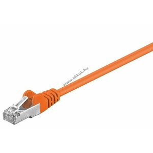 Goobay CAT5e patchkábel F/UTP 0, 25m CCA narancs kép