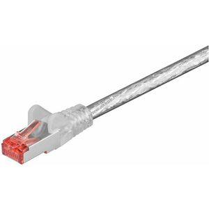 Goobay CAT6 S/FTP (PiMF) patchkábel 5m LSZH CU átlátszó RJ45 kép