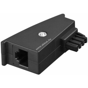 Goobay TAE-F dugó RJ45 (8P2C) aljzat telefonadapter PIN1/2 PIN1/8 kép