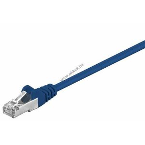 Goobay CAT5e patchkábel SF/UTP kék 0, 25m CCA kép
