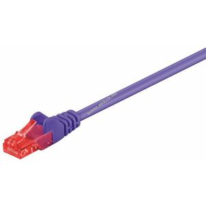 Goobay CAT6 U/UTP lila 0, 5m CCA patchkábel kép