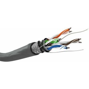 Goobay CAT5e SF/UTP szürke hálózati kábel CCA AWG24/1 305m PVC kép