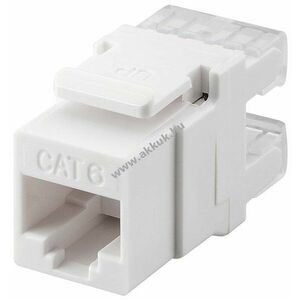 Goobay Keystone modul RJ45 aljzat CAT6 UTP 250MHz 16, 7mm (8P8C) kép