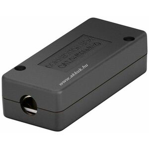 Goobay hálózati csatlakozó doboz CAT6/CAT6A/CAT7 STP árnyékolt 2x LAN LSA szerszámmentes kép