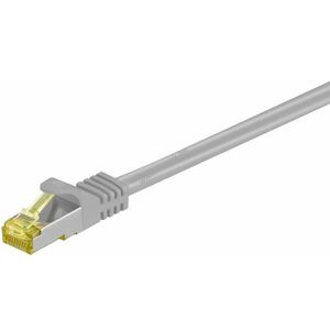 Goobay RJ45 patchkábel CAT6A S/FTP (PiMF) 500MHz CAT7 2m szürke LSZH RJ45 CU kép
