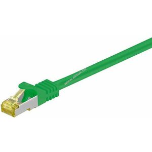 Goobay RJ45 patchkábel CAT6A S/FTP (PiMF) 500MHz CAT7 mag 30m zöld LSZH CU kép