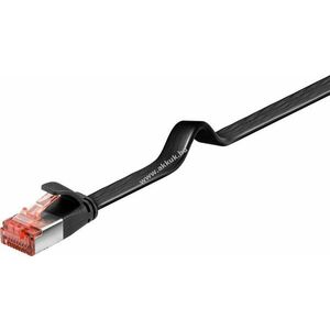 Goobay CAT6 lapos U/FTP patchkábel 5m fekete CU kép