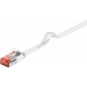 Goobay CAT6 lapos patchkábel U/FTP fehér CU 5m kép