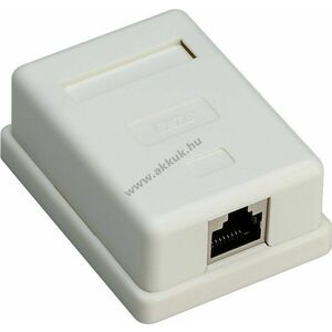 Goobay 1-portos RJ45 aljzat CAT6 STP árnyékolt kép