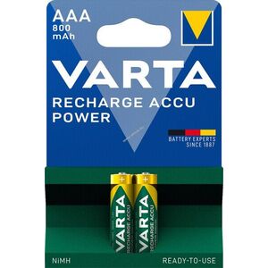 Varta HR3, AAA, Micro akku 800mAh 2db/csomag kép