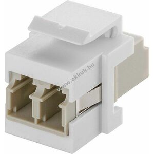 Goobay Keystone-modul 17, 2mm LWL 2x LC-Duplex aljzat kép