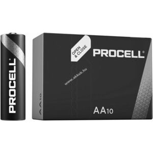 Duracell Procell MN1500 AA Mignon ceruza 1, 5V 10db/csomag alkáli-mangán kép