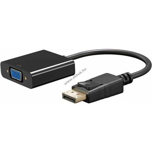 Goobay DisplayPort-VGA adapter 1.1 DisplayPort dugó VGA aljzat (15-tűs) kép