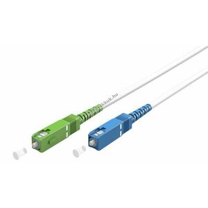 Goobay üvegszálas patchkábel Singlemode OS2 9/125µm 2m SC-APC(8°)>SC-UPC Simplex LSZH kép