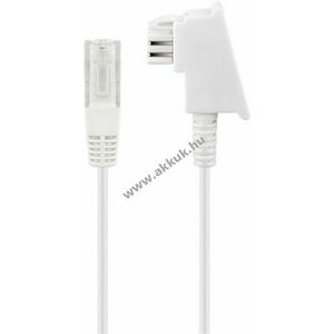 Goobay DSL/VDSL router kábel 50m TAE-F csatlakozó > RJ45 csatlakozó (8P2C) rézvezető CU kép