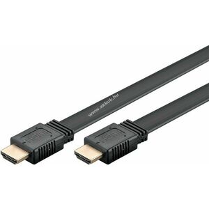 Goobay High-Speed HDMI lapos kábel Ethernet 4K@60Hz 18Gbit/s 1, 5m kép