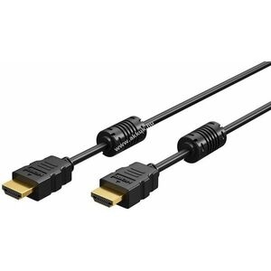 Goobay High-Speed HDMI kábel Ethernet 4K/60Hz 1m ferritmaggal kép