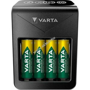 Varta LCD Plug Charger+ 57687 hálózati töltő 4x AA 2100mAh elemekkel együtt NiMH kép