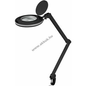 Goobay LED csíptetős nagyítólámpa 9W 127mm kristályüveg lencse kép