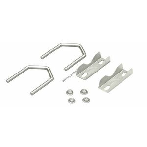 Goobay fogazott U-bilincs M8 30-60mm SAT tartóhoz 2db/csomag horganyzott acél kép