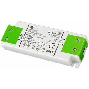 Goobay LED konstansáramú trafó 24-40V 500mA 20W szupervékony IP20 nem dimmelhető kép