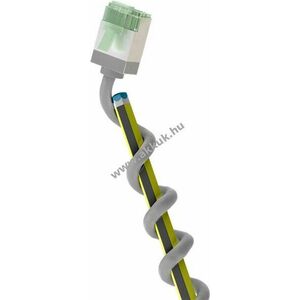 Goobay CAT 8.1 patchkábel slim U/FTP AWG32 1m szürke extrarövid RJ45 LSZH TPE 99, 9% OFC kép