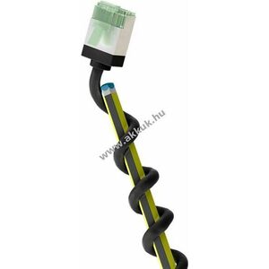 Goobay ultrarugalmas CAT8.1 patchkábel slim U/FTP AWG32 0, 15m RJ45 extrarövid LSZH TPE fekete kép