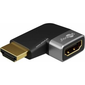 Goobay HDMI 90° derékszögű adapter 8K/60Hz 48Gbit/s eARC/ARC HDR HDCP2.2 kép