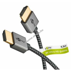 Goobay Ultra High-Speed HDMI kábel 8K60Hz 48Gbit/s 0, 5m ultraslim kép