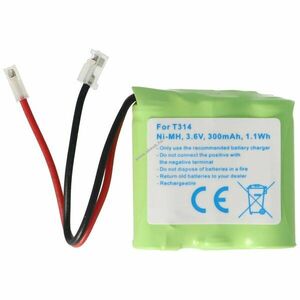 Helyettesítő akku mobiltelefon, vezeték nélküli telefon AUDIOL Sagem 3, 6V 300mAh NiMH kép