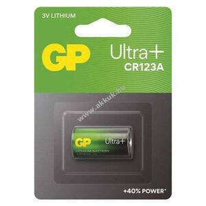 GP fotó elem Lithium CR123 (CR17345) 1db/csom. kép