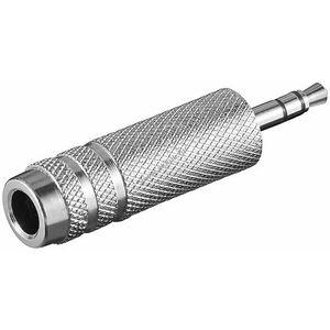 Goobay fejhallgató-adapter 3, 5mm dugó 6, 35mm aljzat 3 pólusú sztereó kép