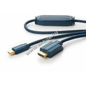 Clicktronic Mini DisplayPort-HDMI nagysebességű adapterkábel 1, 0m CLICK C 0100 - A készlet erejéig kép