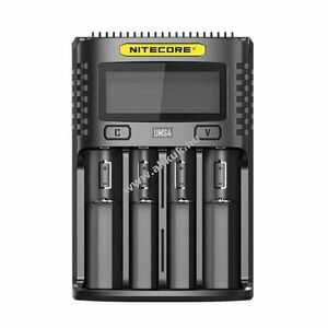 USB akku gyorstöltő Nitecore UMS4 Li-Ion / Li-Ion IMR- / NiMH & LiFePO4 típusokhoz kép